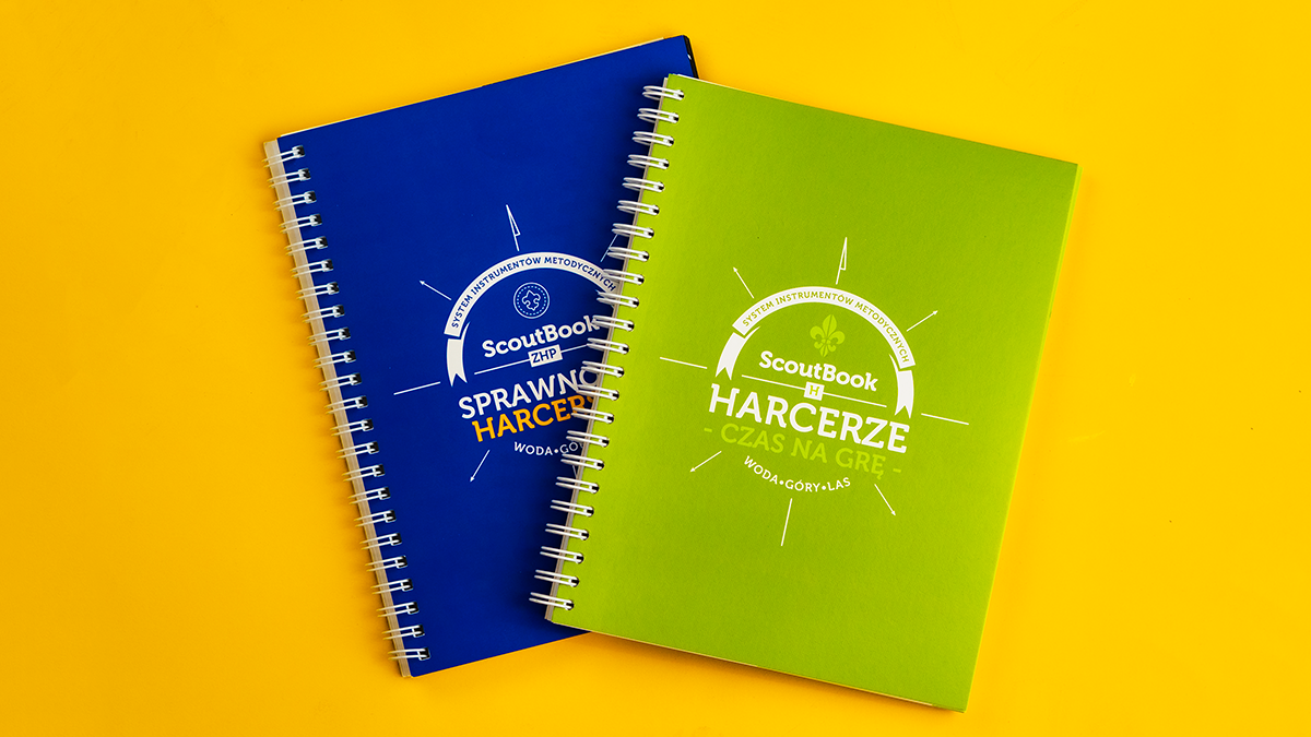 Zestaw dwóch poradników harcerskich: Sprawności harcerskie - Scoutbook - programy sprawności ZHP + Scoutbook Harcerze - czas na grę! - poradnik - System Instrumentów Metodycznych